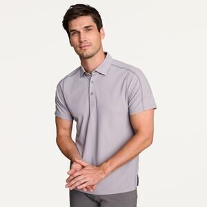 Rhone Regatta Pique Polo-Purple Smoke Men's Small